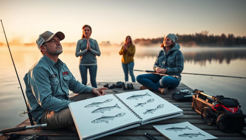 fishing tournament mindset visualization techniques