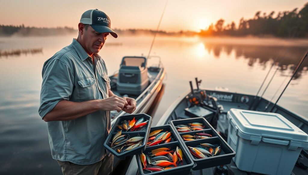 pro angler routine preparation